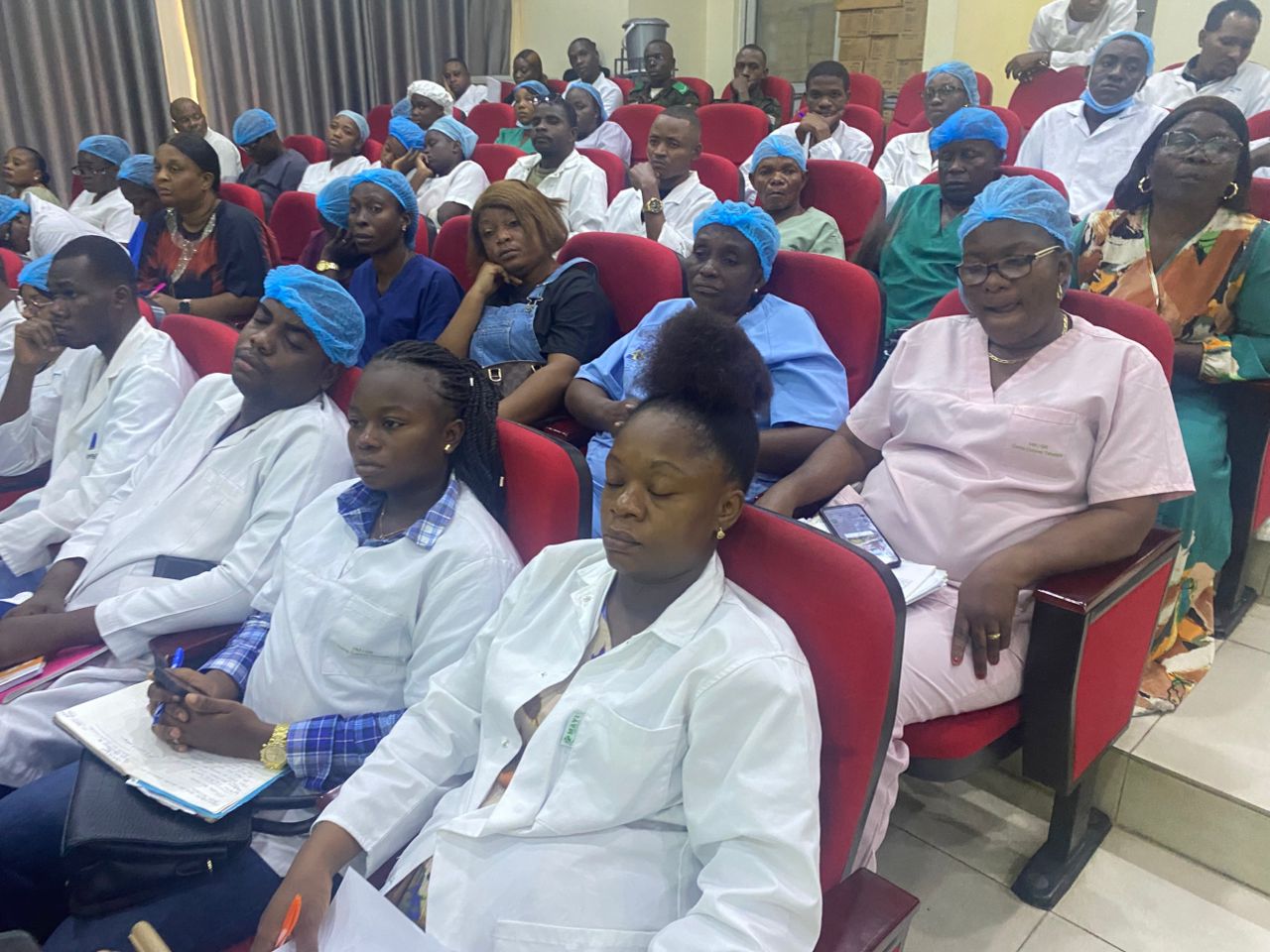 Participants à la formation médicale